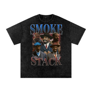 Sinners Acid Wash Oversize T-Shirt