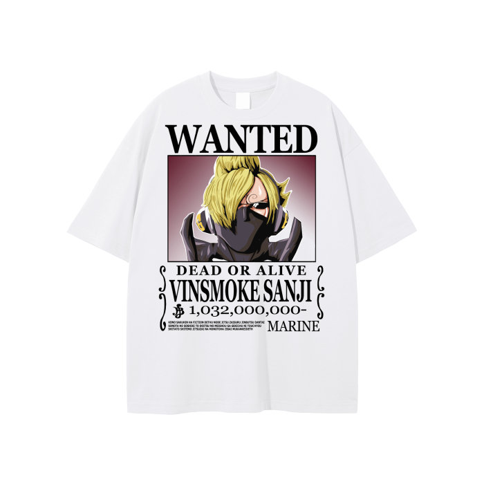 Vinsmoke Sanji One Piece T-shirt ODMPOD