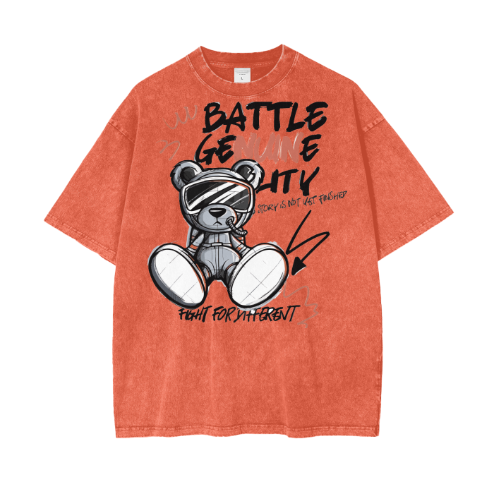 Genuine Unity Acid Wash Oversize T-Shirt ODMPOD