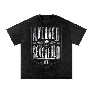 Avenged Sevenfold Acid Wash Oversize T-Shirt