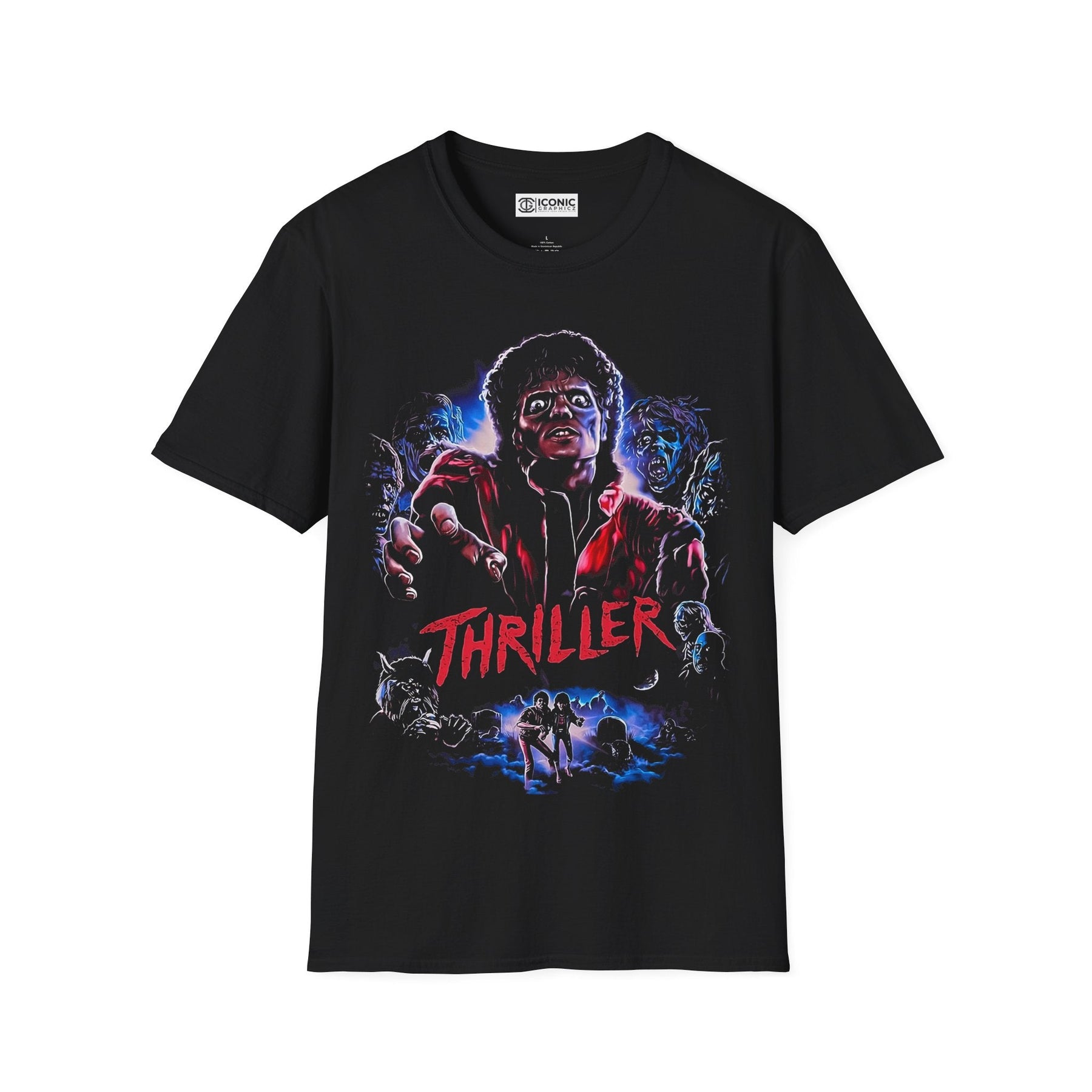 Micheal Jackson thriller T-Shirt Printify