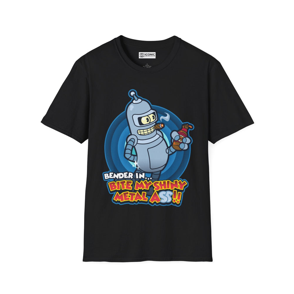 Futurama Bender T-Shirt Printify