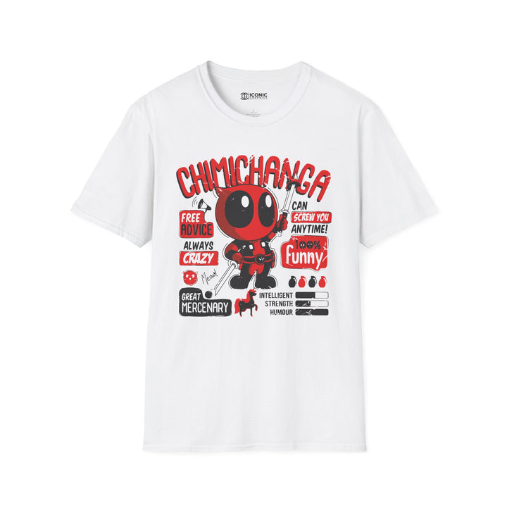 Deadpool Unisex Softstyle T-Shirt - IGZ Clothing