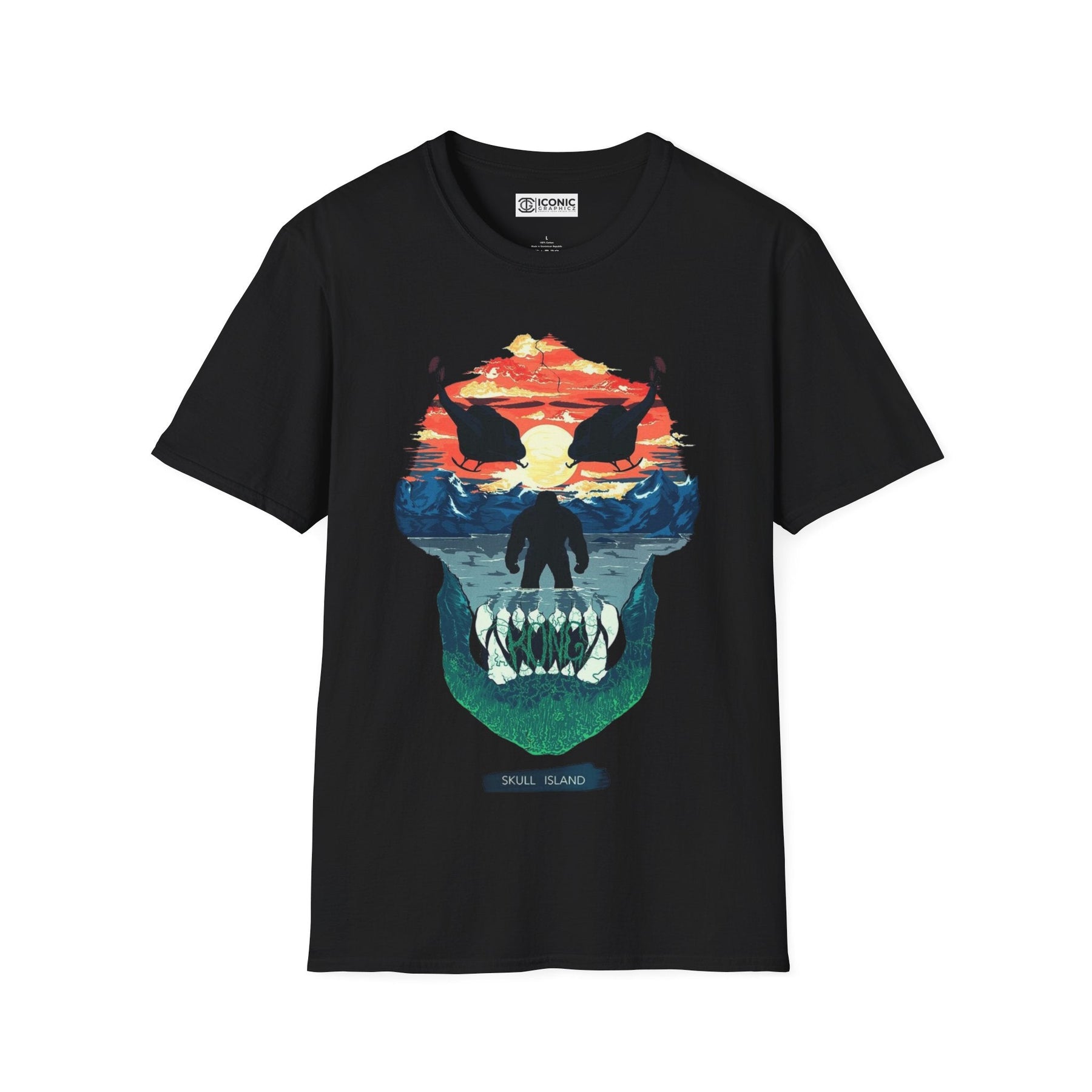 Kong Skull Island T-Shirt Printify