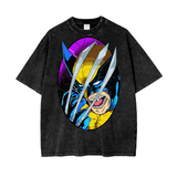 Wolverine Oversize Snow Washed T-Shirt ODMPOD