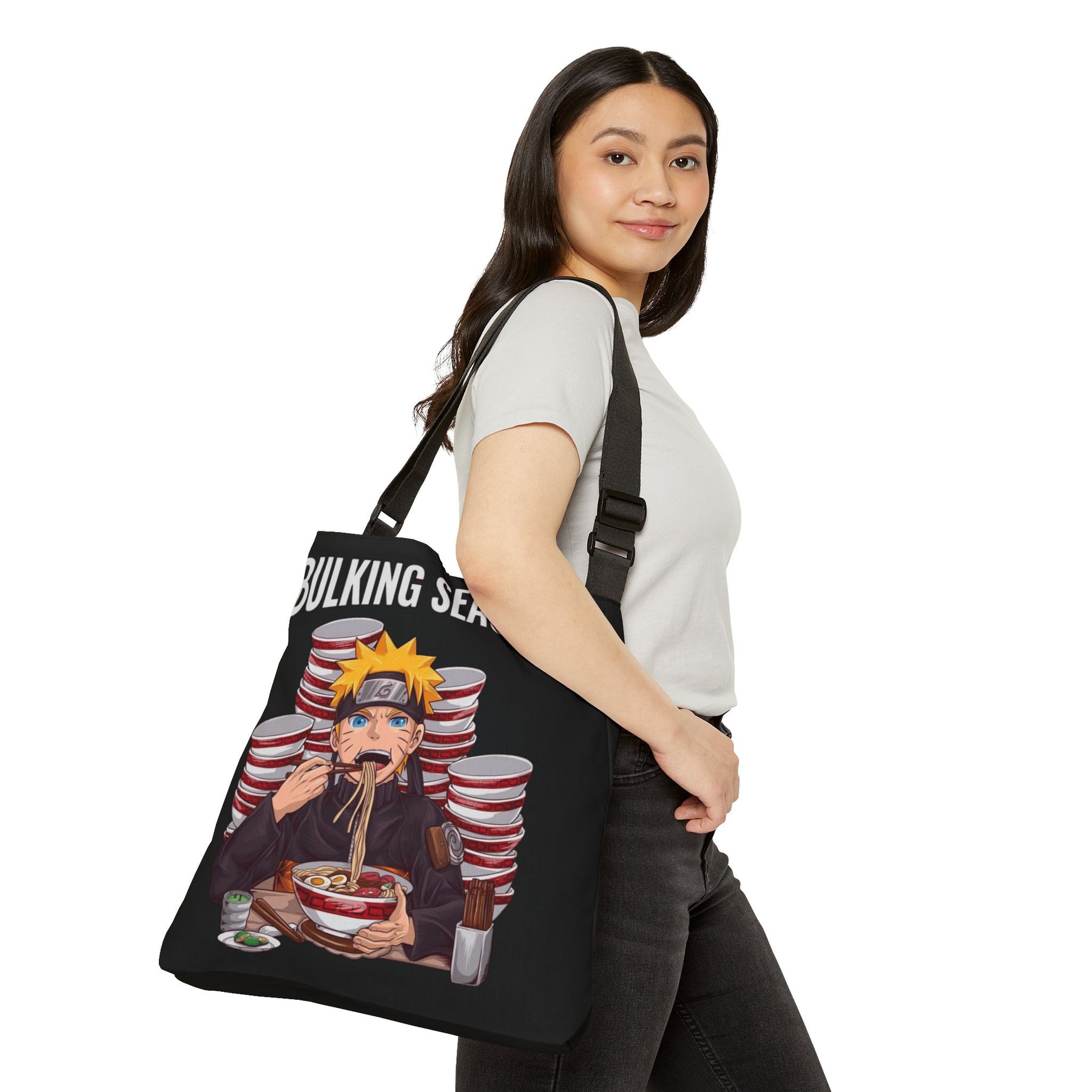 Uzumaki Naruto Adjustable Tote Bag (AOP) -