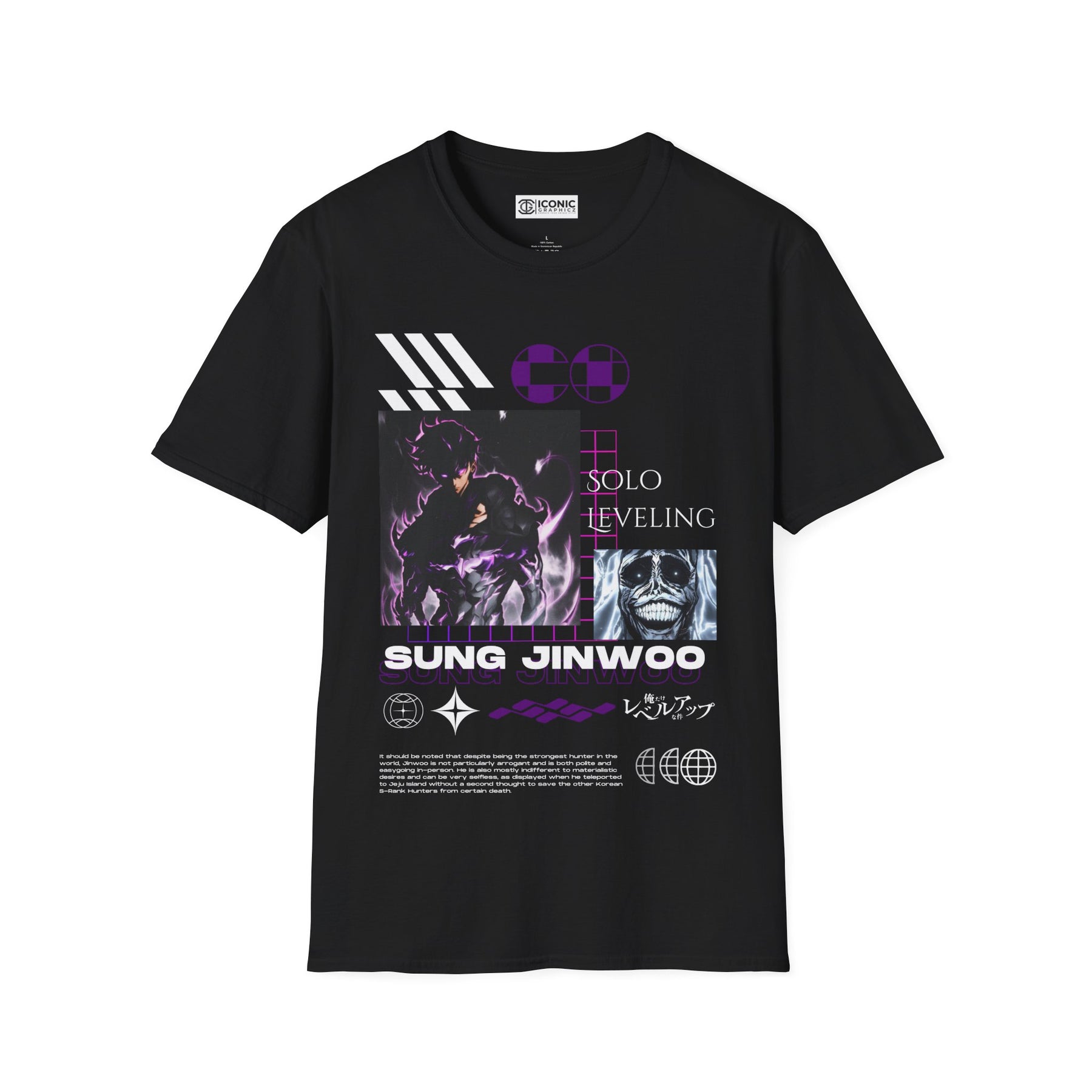 Jin Woo Solo Leveling T-Shirt -