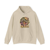 Black girl magic Unisex Heavy Blend™ Hooded Sweatshirt - IGZ Clothing