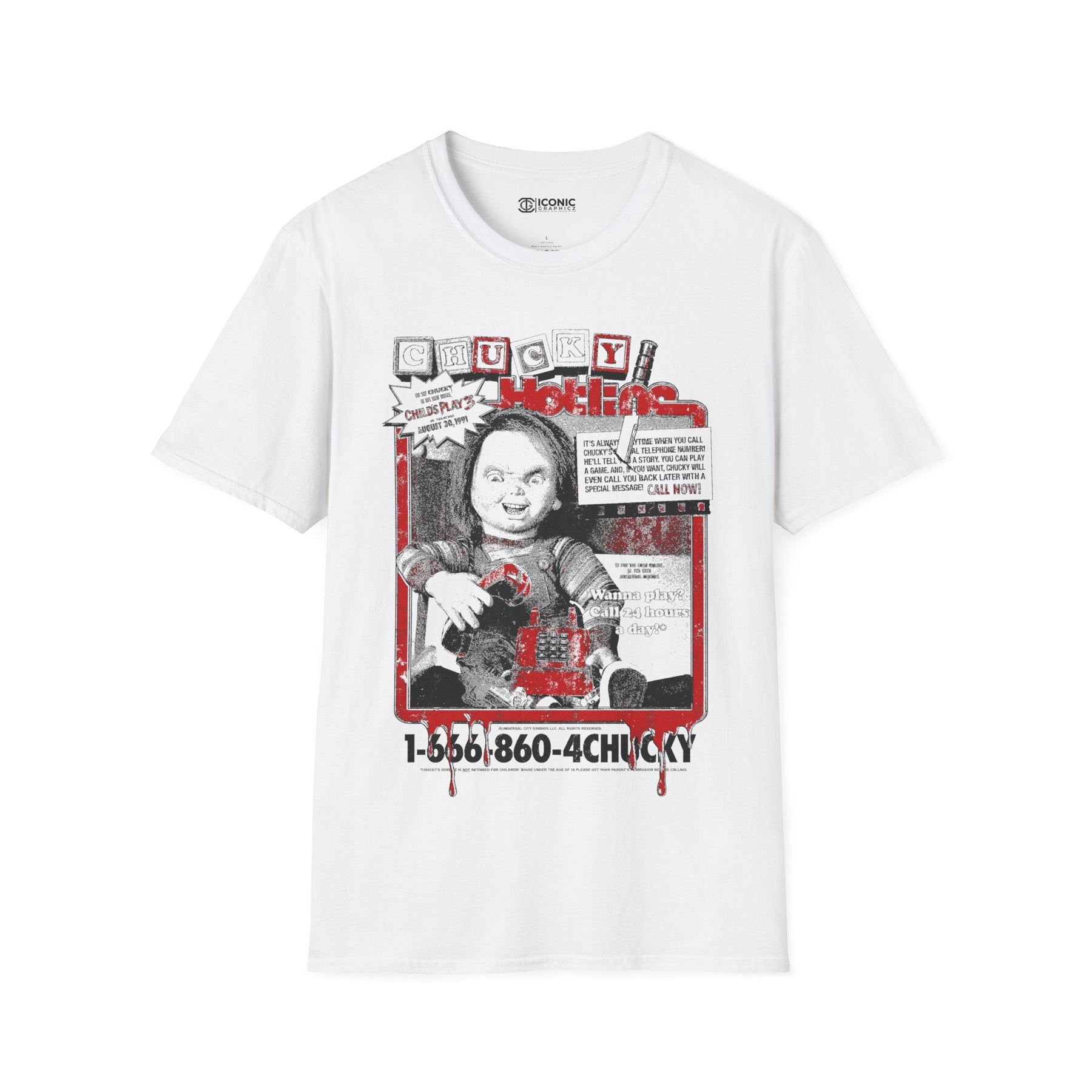 Chucky T-Shirt Printify