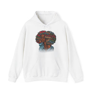 Black girl magic Unisex Heavy Blend™ Hooded Sweatshirt - IGZ Clothing