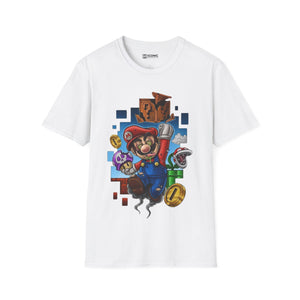 Super Mario Toxic Mushroom T-Shirt Printify