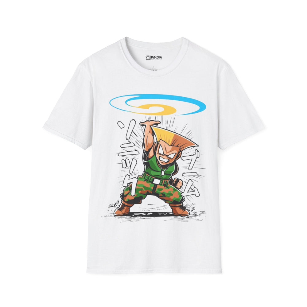 Krillin guile parody Dragonball T-Shirt Printify