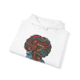 Black girl magic Unisex Heavy Blend™ Hooded Sweatshirt - IGZ Clothing