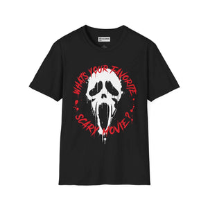 Ghost Face Unisex Softstyle T-Shirt - IGZ Clothing