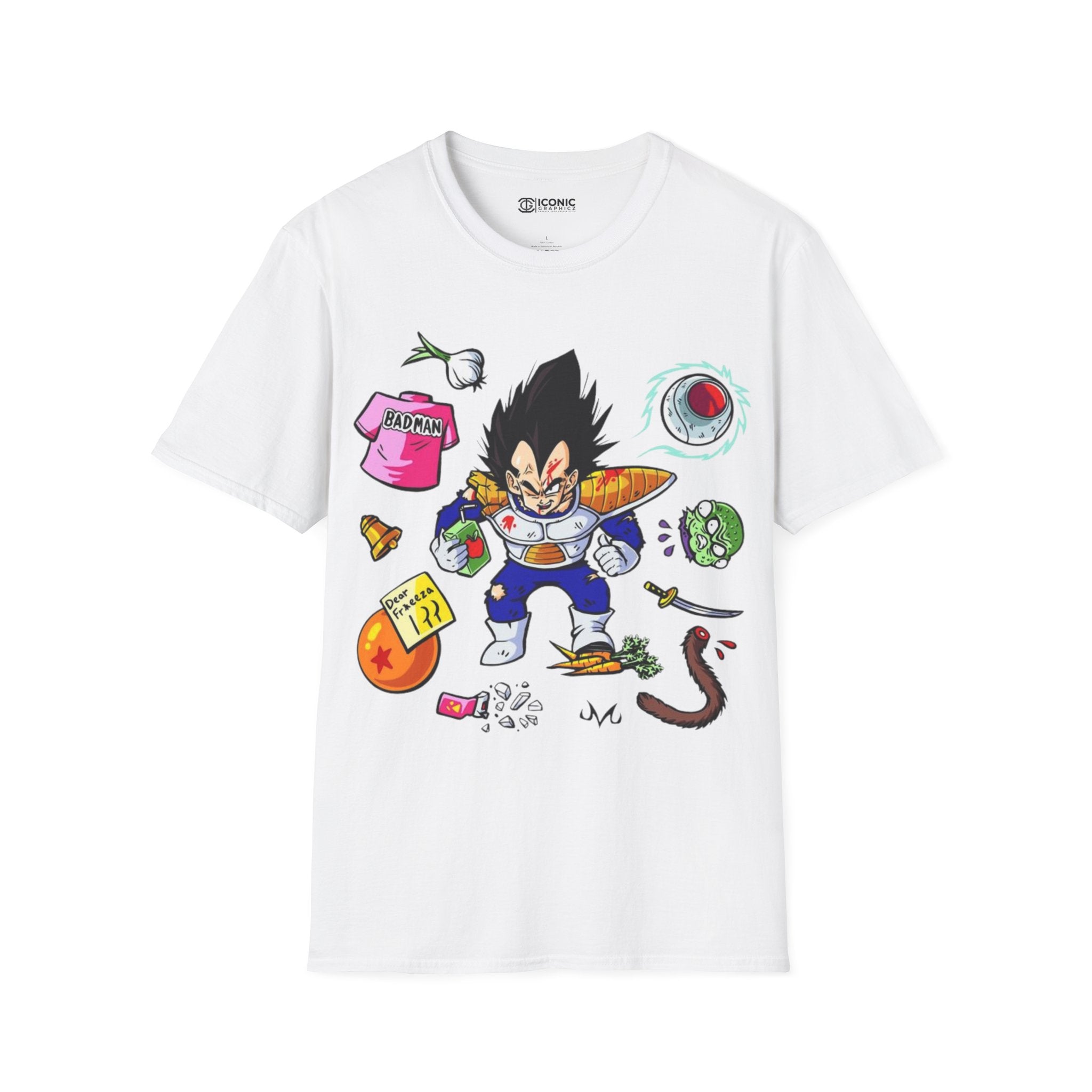 Vegeta Dragonball T-Shirt Printify