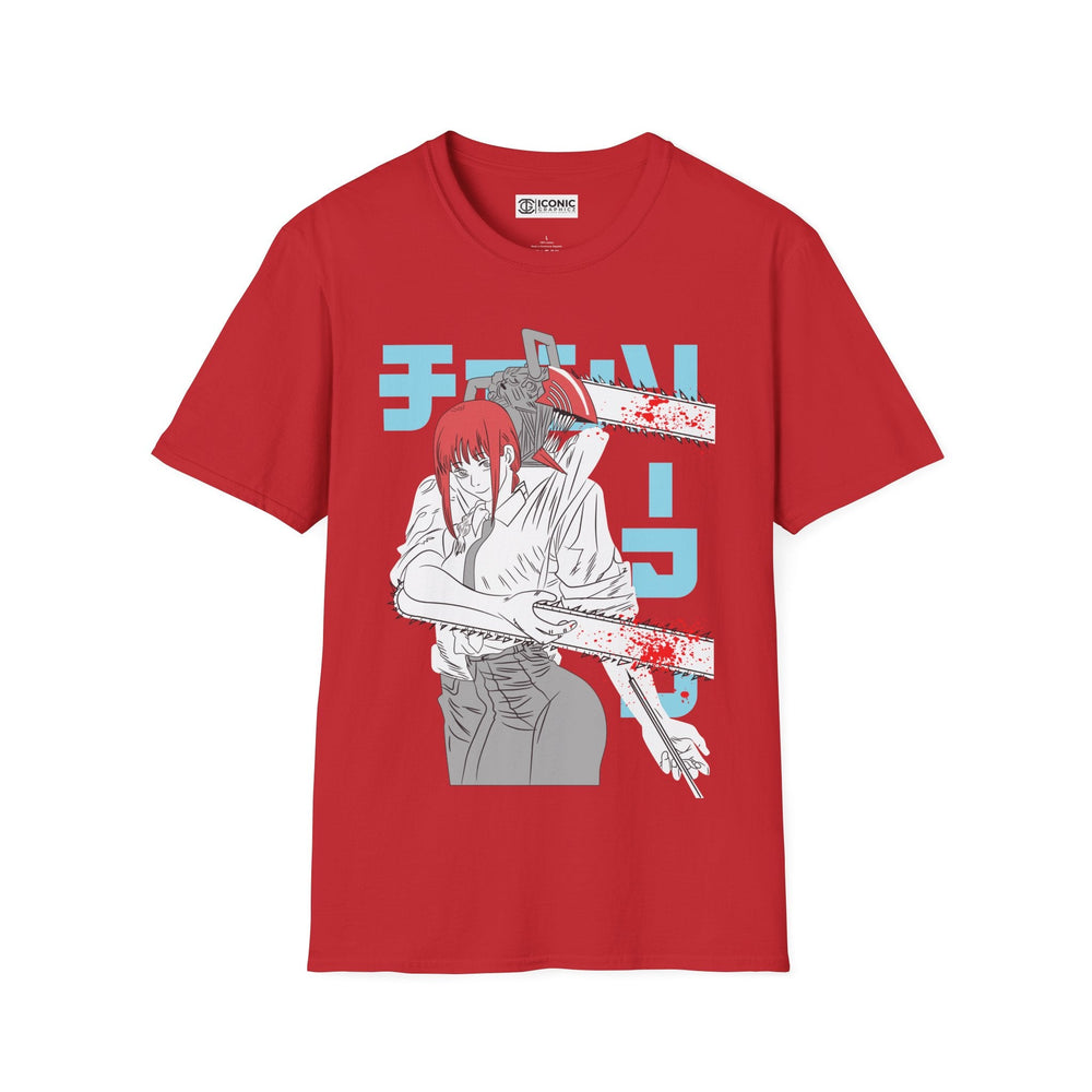 Denji and Makima Chainsaw Man T-Shirt Printify
