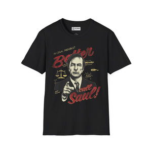 Better Call Saul Unisex Softstyle T-Shirt - IGZ Clothing
