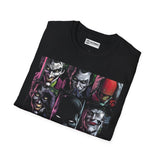 Batman and Joker Unisex Softstyle T-Shirt - IGZ Clothing