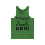 Anime fitness Unisex Jersey Tank - IGZ Clothing