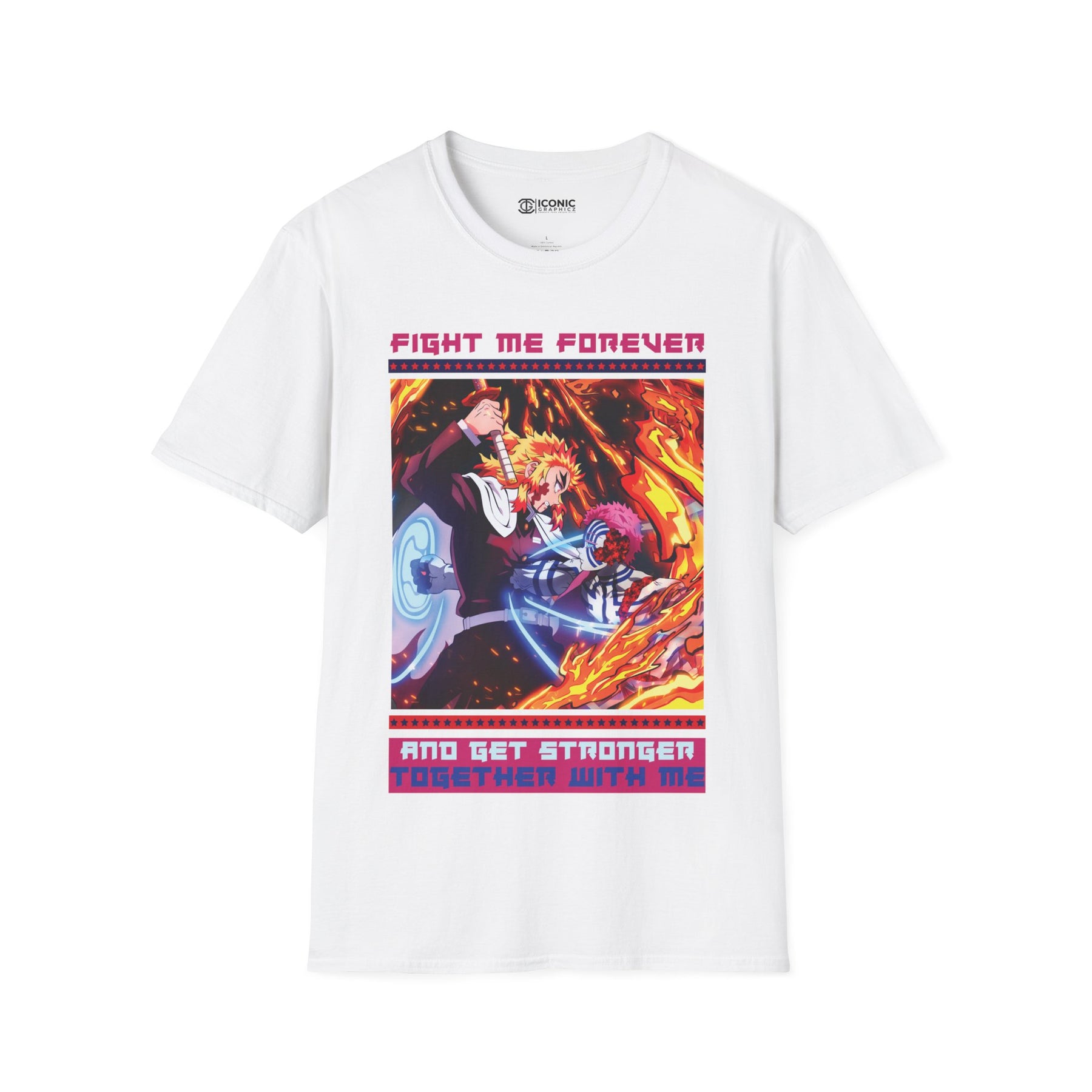 Rengoku and Akuza Demon Slayer T-Shirt -