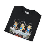 Goku Vegeta and Broly Unisex Softstyle T-Shirt - IGZ Clothing