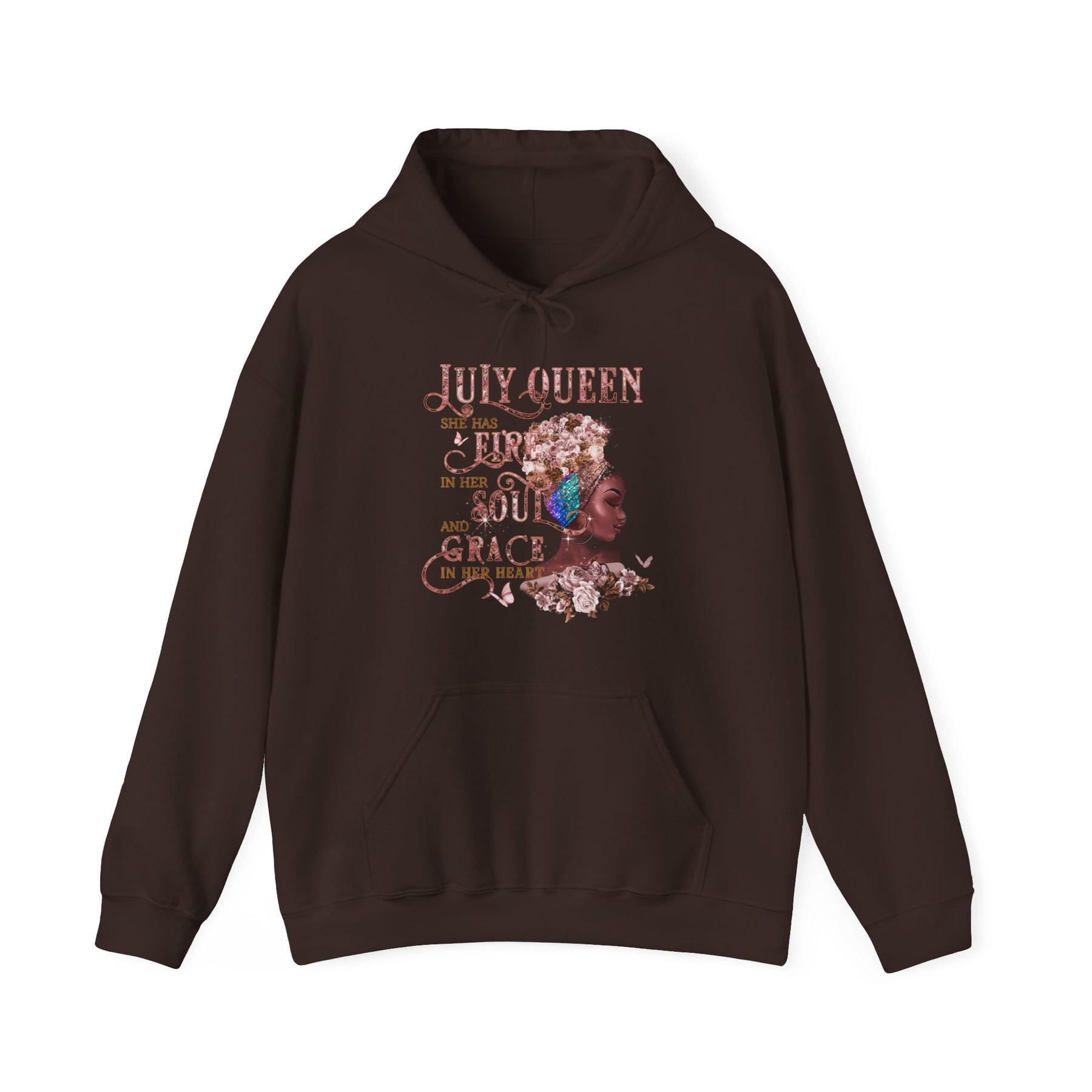 Black girl magic Unisex Heavy Blend™ Hooded Sweatshirt - IGZ Clothing