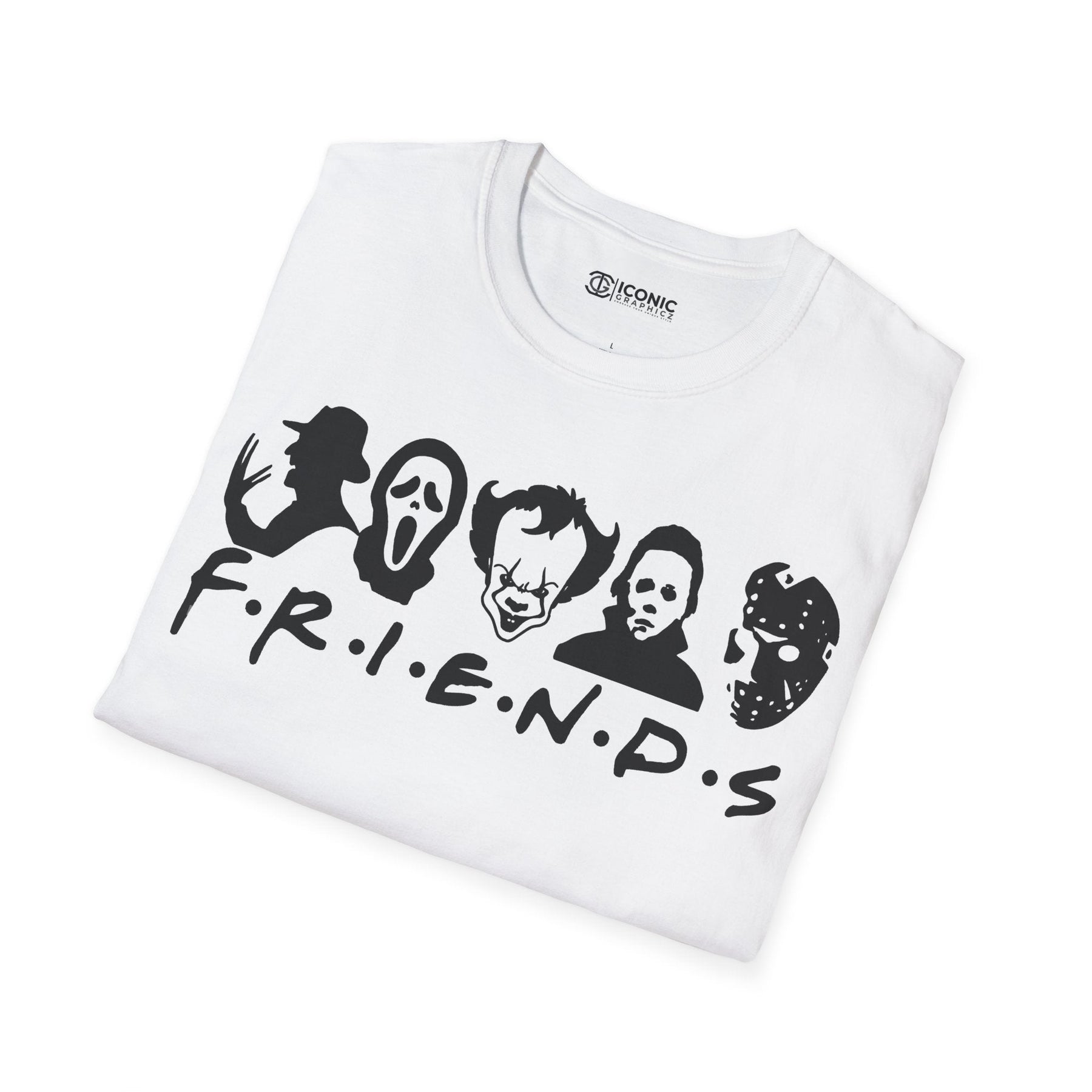 Maniacs Friends T-Shirt Printify