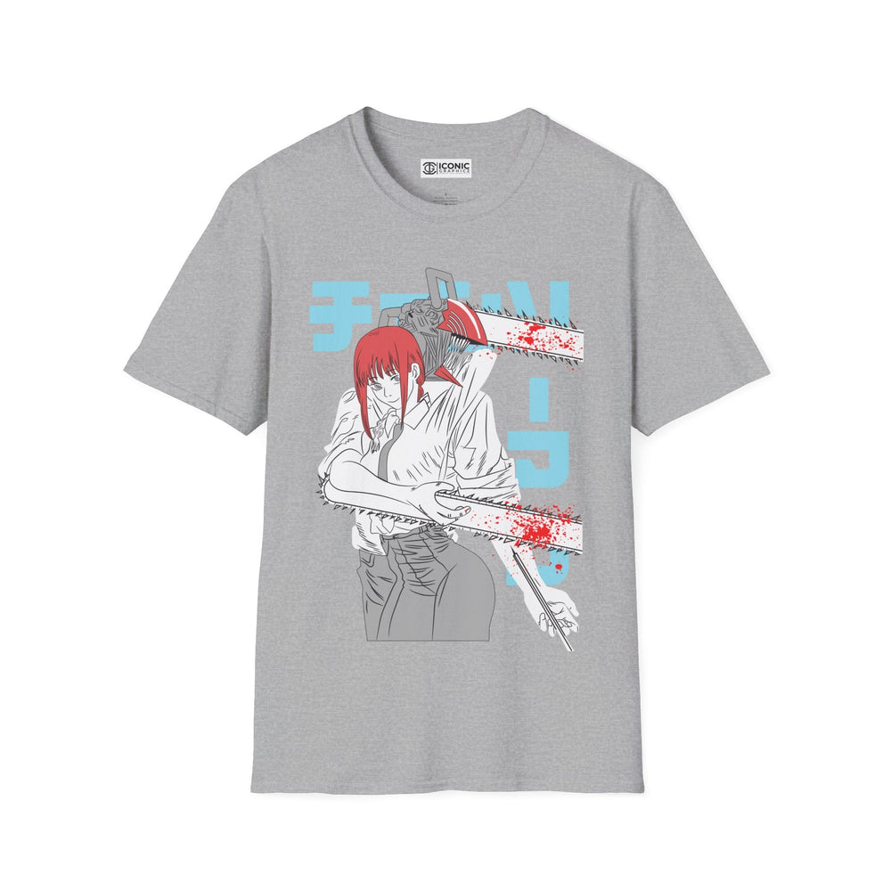 Denji and Makima Chainsaw Man T-Shirt Printify