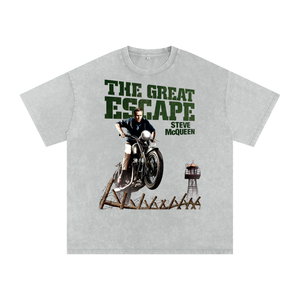 The Great Escape Acid Wash Oversize T-Shirt