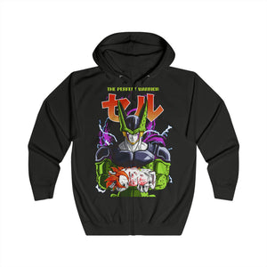 Cell x Gohan Dragonball Z Unisex Full Zip Hoodie