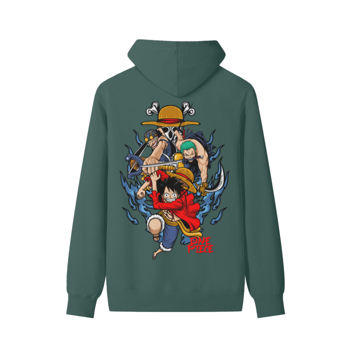 Straw hats One Piece Hoodie -