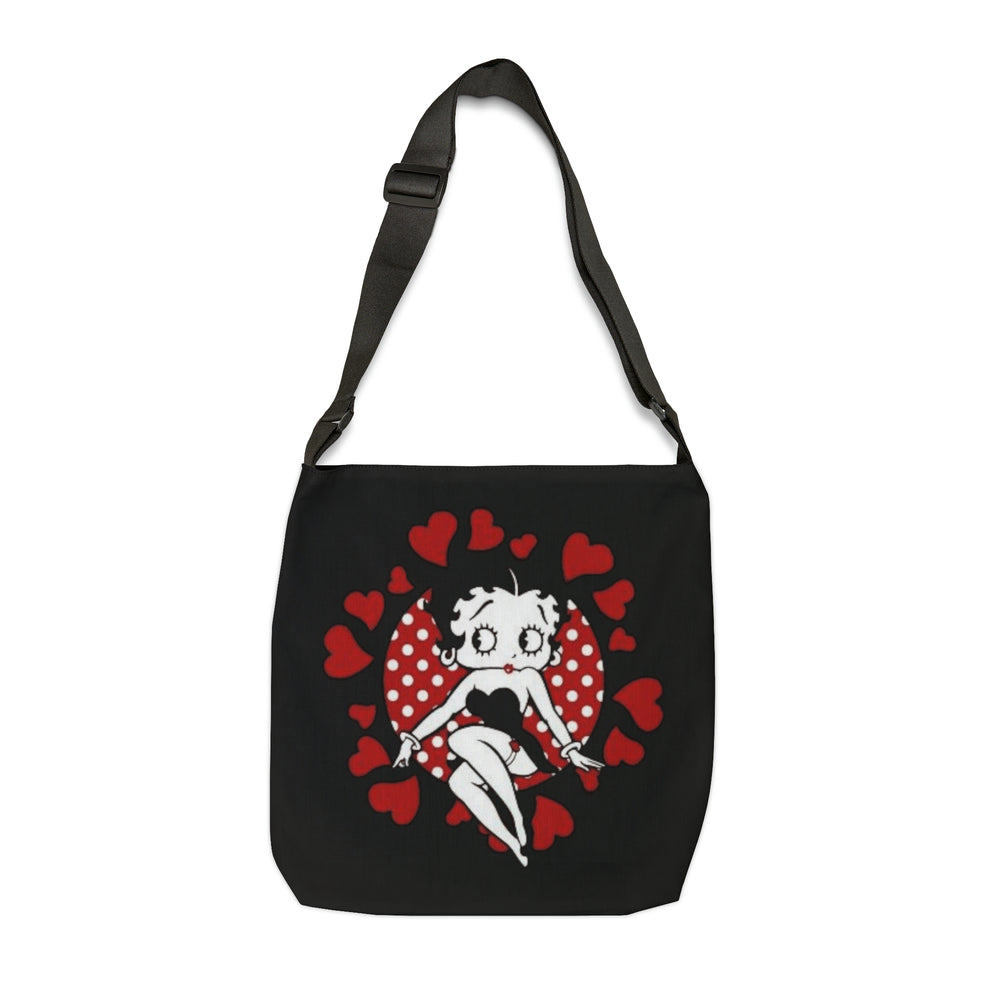 Betty Boop Adjustable Tote Bag (AOP) - IGZ Clothing