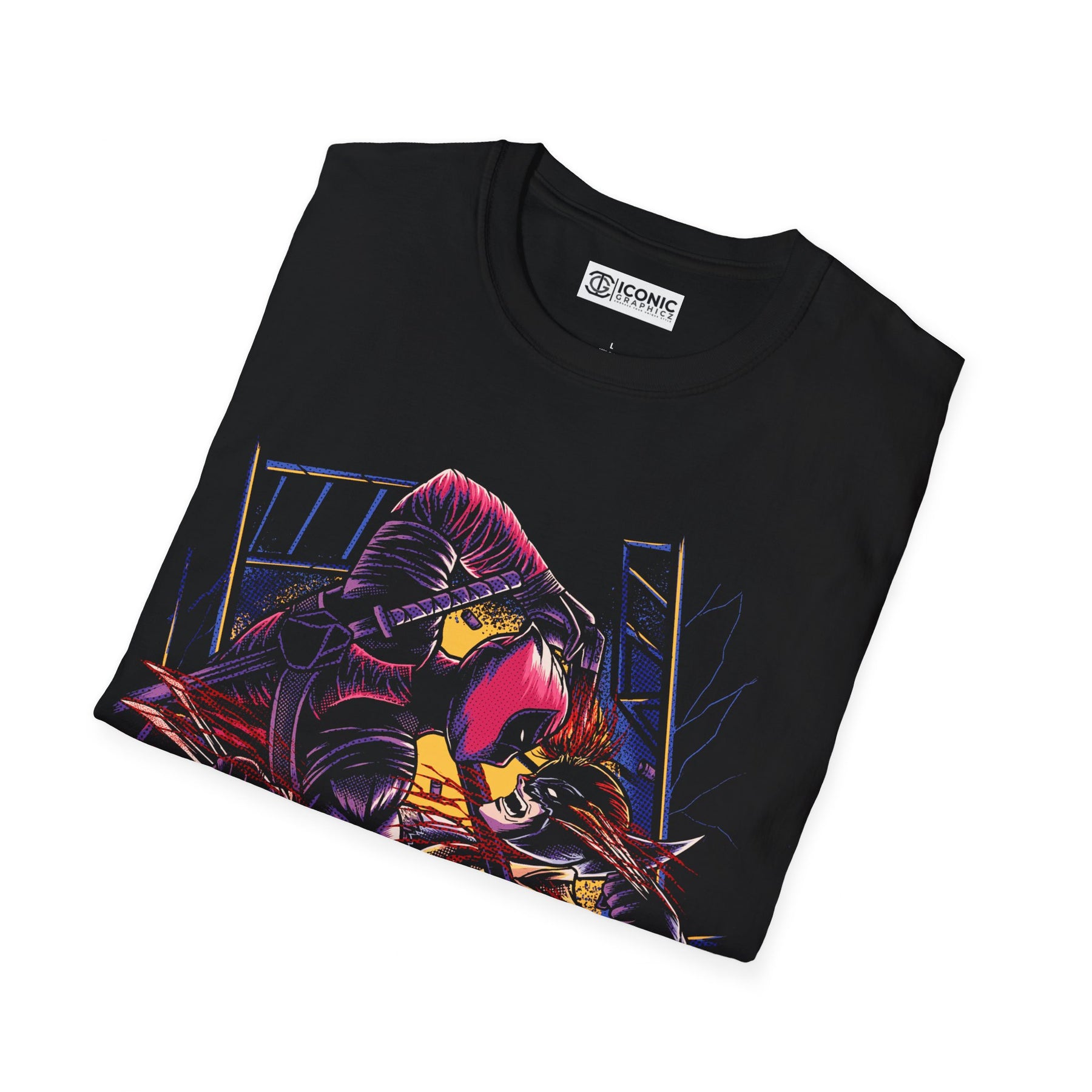 Deadpool and Wolverine Unisex Softstyle T-Shirt - IGZ Clothing