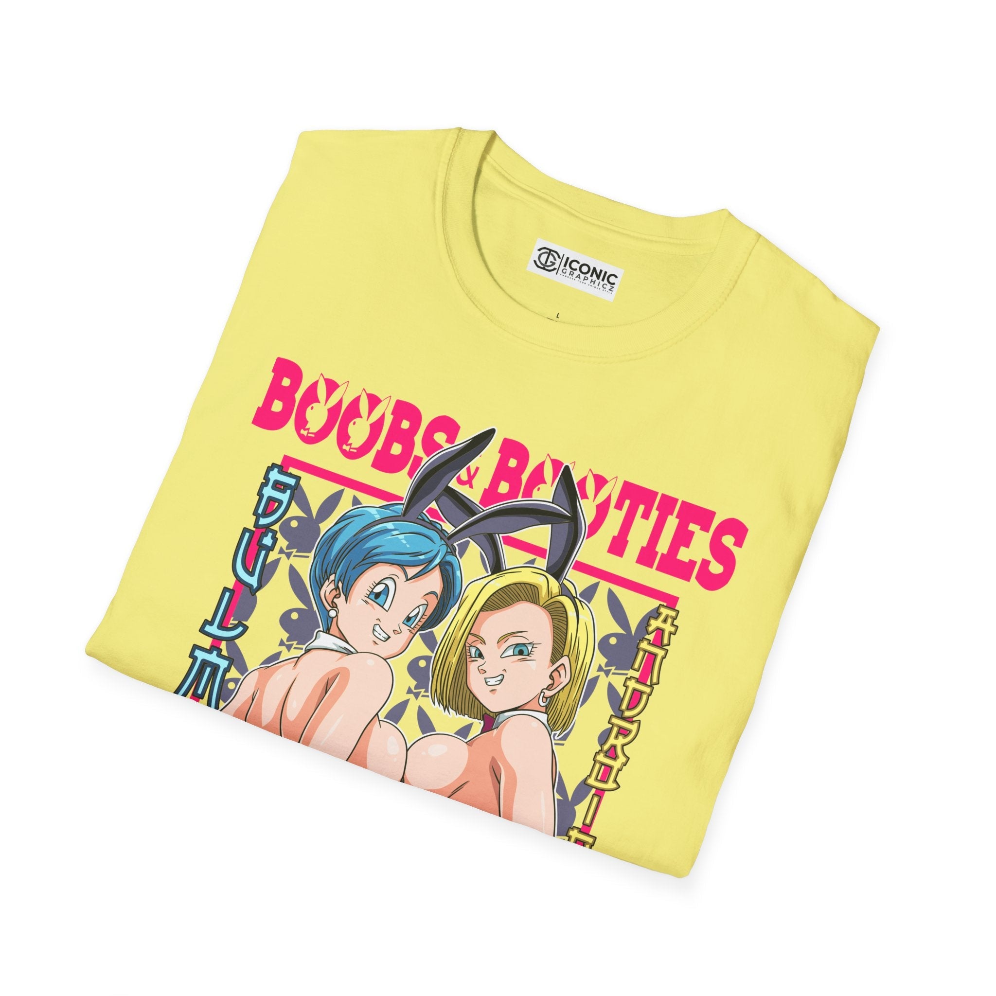 Bulma and Android 18 Waifu Dragonball Super T-Shirt Printify