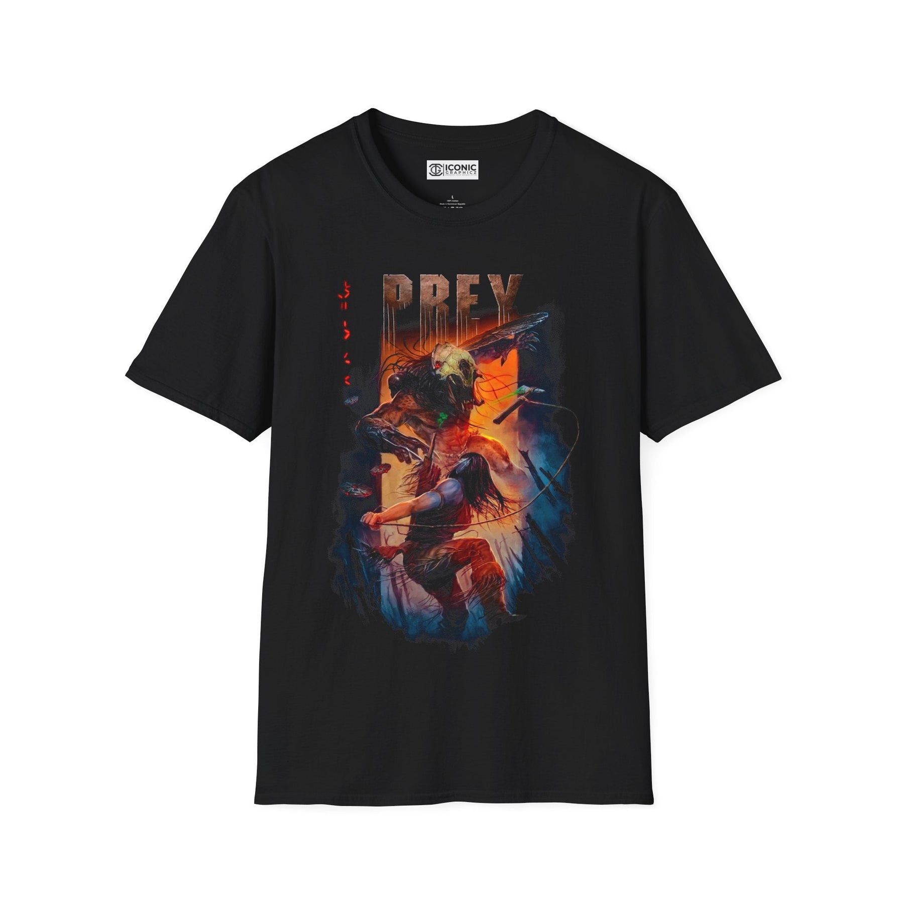 Predator Prey movie T-Shirt Printify