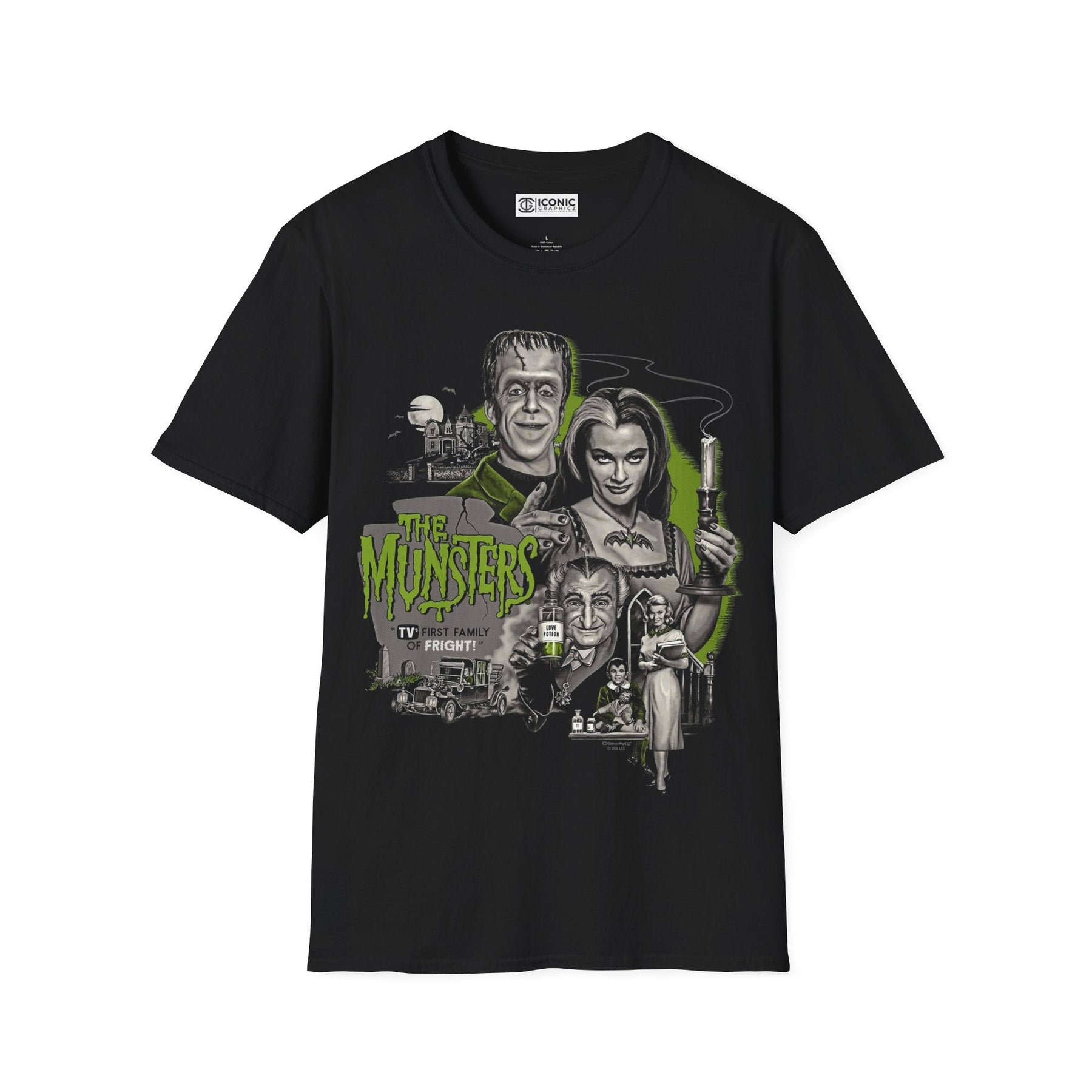 The Munsters T-Shirt Printify