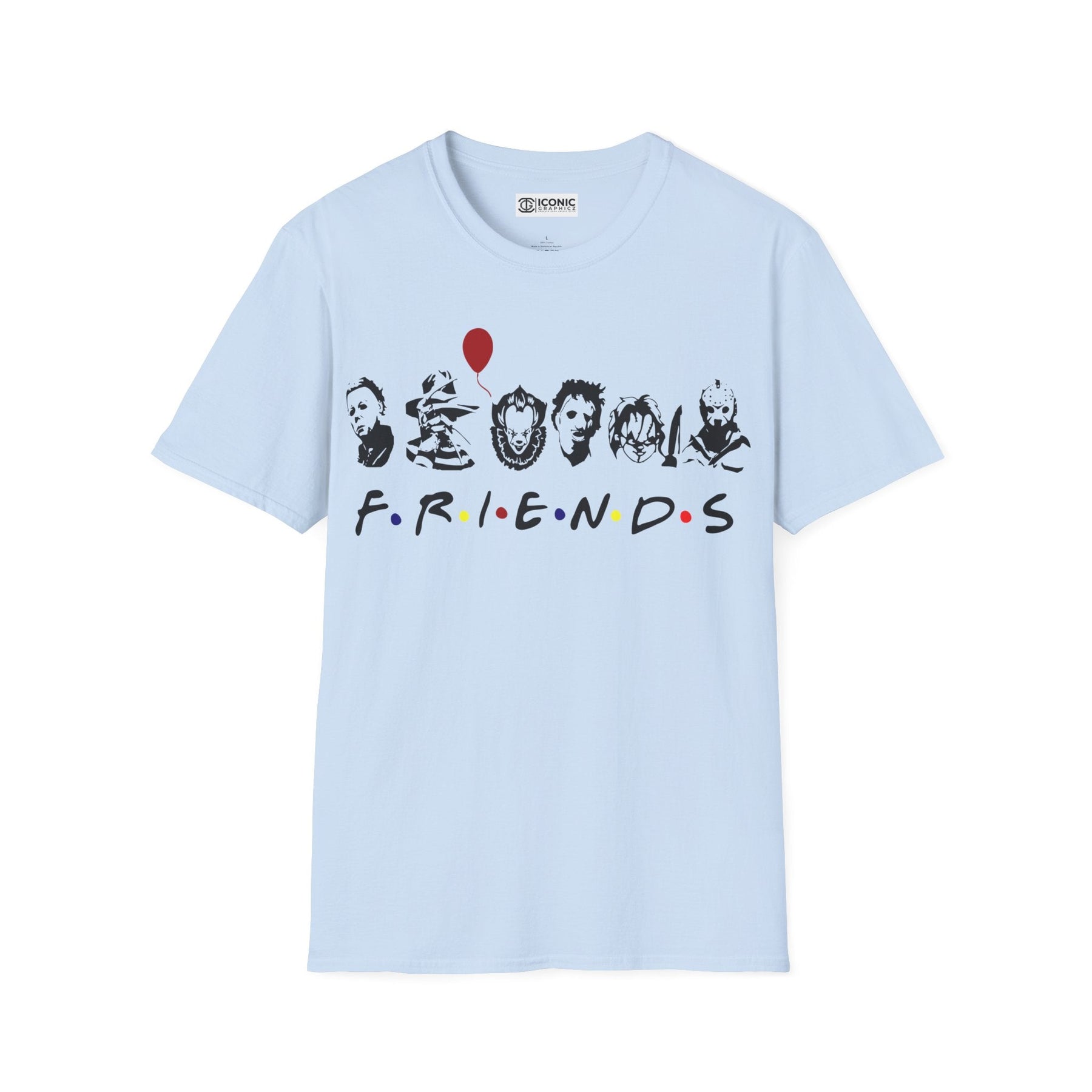 Maniacs Friends T-Shirt Printify