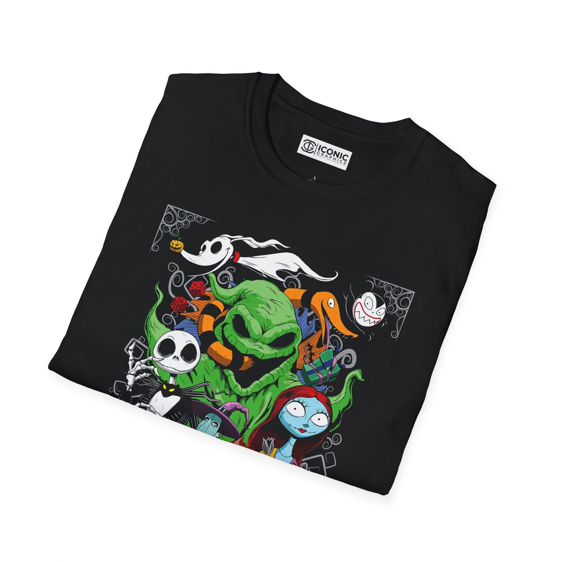Nightmare Before Christmas T-Shirt Printify