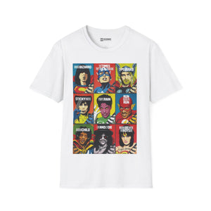 Dc and Marvel rockers T-Shirt -