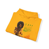 Black girl magic Unisex Heavy Blend™ Hooded Sweatshirt - IGZ Clothing