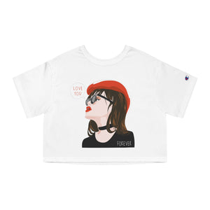 Forever Champion Women's Heritage Cropped T-Shirt Printify