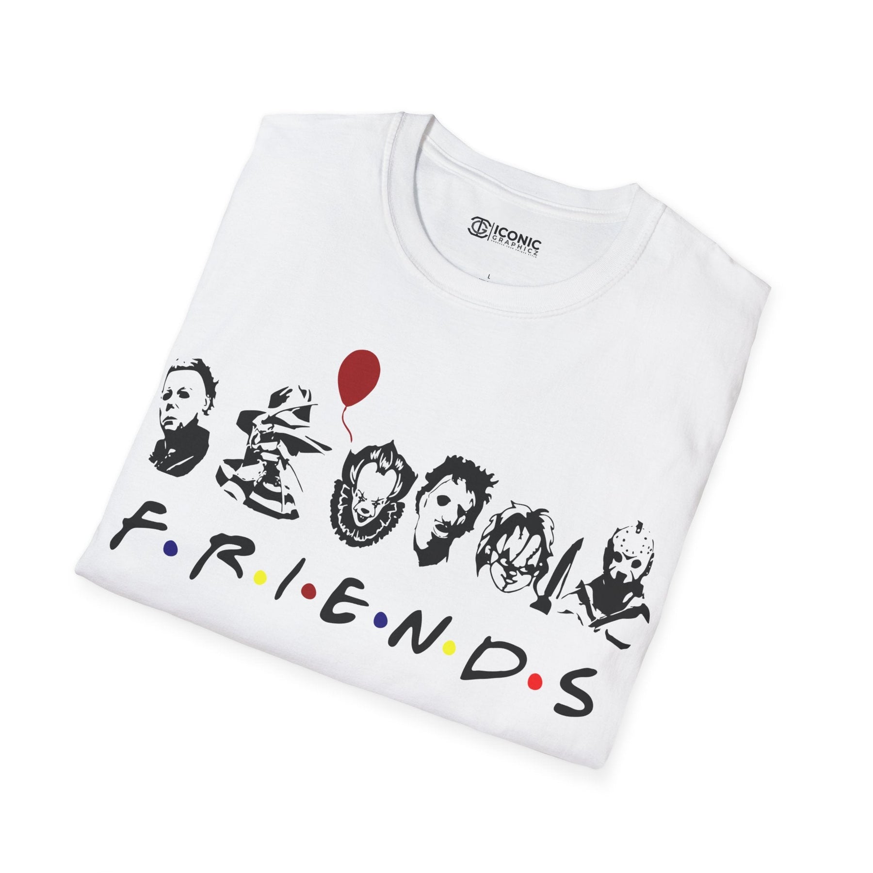 Maniacs Friends T-Shirt Printify