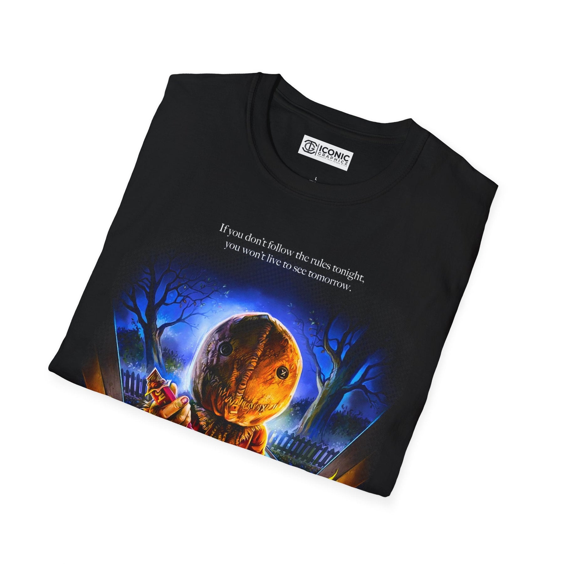 Trick or Treat Sam T-Shirt Printify