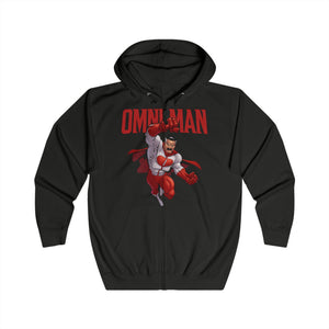 omiman Unisex Full Zip Hoodie