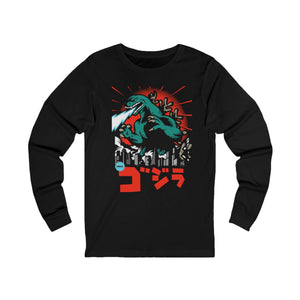 Godzilla Unisex Jersey Long Sleeve Tee Printify