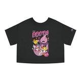 Majin Boo Champion Women's Heritage Cropped T-Shirt -