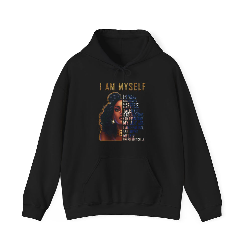 Black girl magic Unisex Heavy Blend™ Hooded Sweatshirt - IGZ Clothing