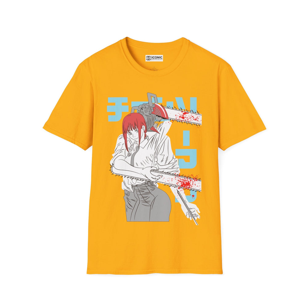 Denji and Makima Chainsaw Man T-Shirt Printify