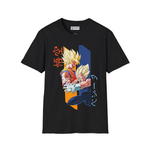 Goku and Majin Vegeta Dragonball T-Shirt Printify
