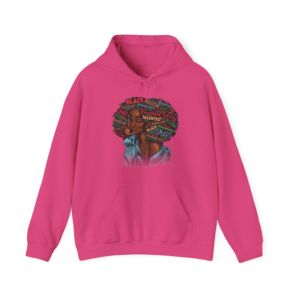Black girl magic Unisex Heavy Blend™ Hooded Sweatshirt - IGZ Clothing